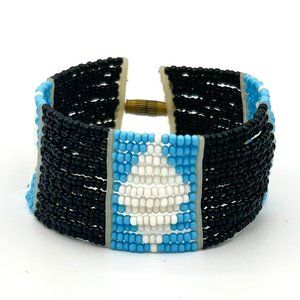 Handmade Beaded Cuff Bracelet